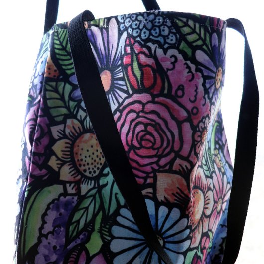 Floral Bouquet Spring Blume Tasche