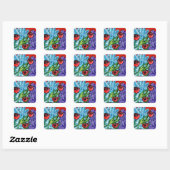 Floral Bouquet Sticker (Blatt)