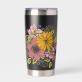 Floral Bouquet Tall Tumbler Thermobecher (Vorderseite)