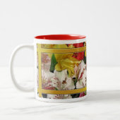Floral Bouquet Tasse (Links)