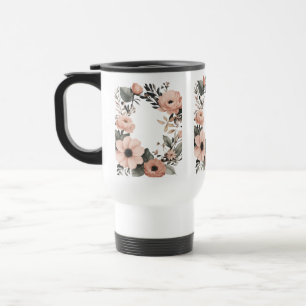 Floral Bouquet Travel Mug - 15 oz Reisebecher