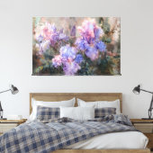 *~* Floral Bouquet TV2 Hydrangea Art Canvas Print Leinwanddruck (Insitu (Schlafzimmer))