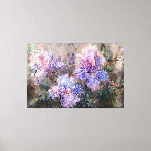 *~* Floral Bouquet TV2 Hydrangea Art Canvas Print Leinwanddruck (Vorderseite)
