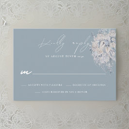 Floral Bouquet Wedding RSVP Response Card