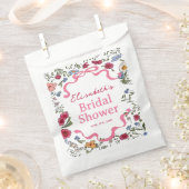 Floral Bow Sie bindet das Brautparty des Knotens Geschenktütchen (Ausgeschnitten)