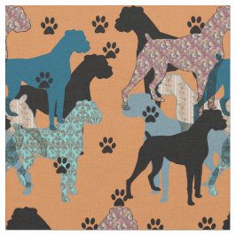 Floral-Boxen-Druckgewebe Stoff