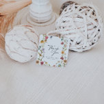 Floral Brautparty Danke Karte Geschenkanhänger<br><div class="desc">Brautparty Aquarell Wildblume Vielen Dank für Tags. Diese Karte zeichnet sich durch Wildblumen mit zwei modernen hochklassigen Schriftart aus,  die den Trend der heutigen und zukünftigen Festlichkeiten prägen. Karo der gesamten Sammlung: https://www.zazzle.com/collections/bridal_shower_floral_collection-119437295278297444</div>