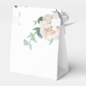 Floral Brautparty Eukalyptus vielen Dank Geschenkschachtel (Rückseite)