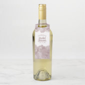 Floral Brautparty Flaschenhanger Tag Flaschenanhänger (Auf Flasche)