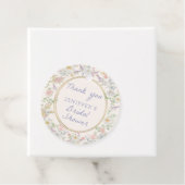 Floral Brautparty Vielen Dank Geschenkanhänger (Beispiel)