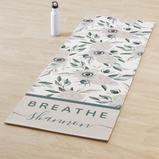 Floral Breathe Yoga Mat Yogamatte (Beispiel)