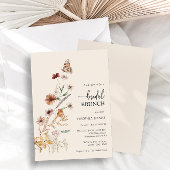 Floral Bridal Brunch Invitation Einladung