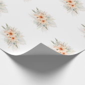 Floral Bridal Geschenkpapier (Ecke)