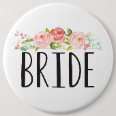 Floral | Bride Button (Vorderseite)