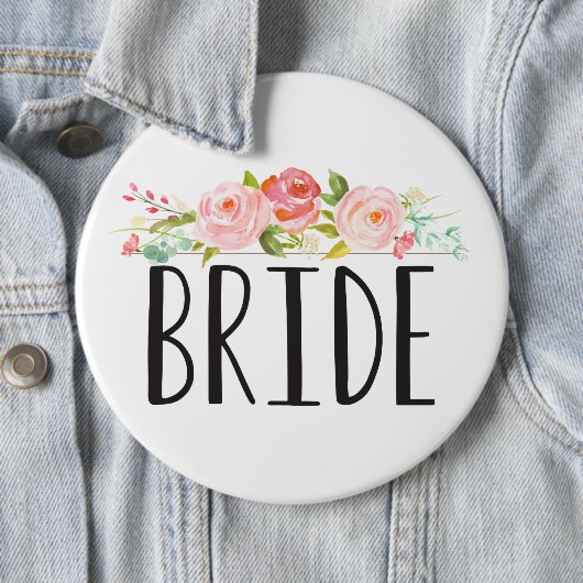 Floral | Bride Button (Beispiel)