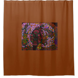 Floral Bride Duschvorhang