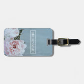 Floral Bridesmaid Gepäckanhänger (Vorderseite horizontal)