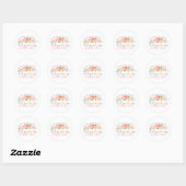 Floral | Bridesmaid Stickers (Blatt)