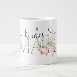 Floral Bridesmaid Tasse Bridesmaid Vorschlag Gesch