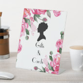 FLORAL BRIDGERTON BRAUTPARTY SOCKELSCHILD (In SItu)