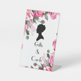 FLORAL BRIDGERTON BRAUTPARTY SOCKELSCHILD