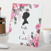 FLORAL BRIDGERTON BRAUTPARTY SOCKELSCHILD (In Situ)