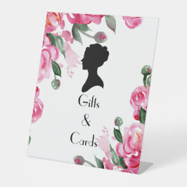 FLORAL BRIDGERTON BRAUTPARTY SOCKELSCHILD