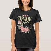 Floral Brie als Brautparty T-Shirt (Vorderseite)