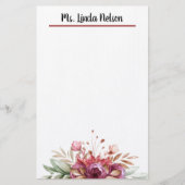 floral briefpapier (Vorderseite)