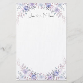 floral briefpapier
