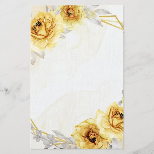 floral briefpapier (Vorderseite)