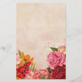floral briefpapier