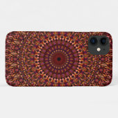 Floral Brown Mandala Design-48566 Case-Mate iPhone Hülle (Rückseite (Horizontal))