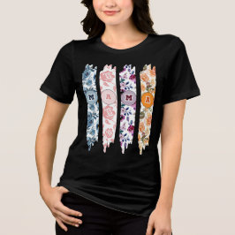Floral Brush Stroke Mama Tri-Blend Shirt