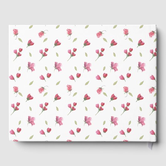 Floral Bunny Baby Showroom Gästebuch (Rückseite)