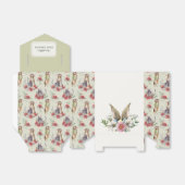 Floral Bunny Ear Baby Dusche Green Fevor Box Geschenkschachtel (Ungefaltet)