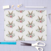 Floral Bunny Ohr & Eggs Ostern Seidenpapier (Handwerk)