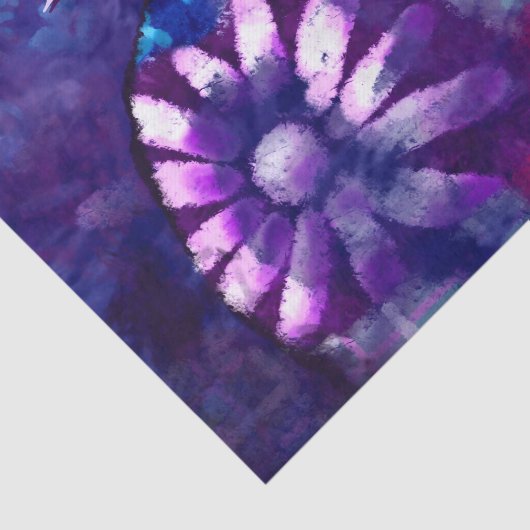 Floral Bunny Rabbit Personalisiert Decoupage Seidenpapier (Ausschnitt)