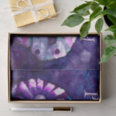 Floral Bunny Rabbit Personalisiert Decoupage Seidenpapier (Geschenk)