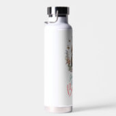 Floral Bunny Water Flasche (Rechts)