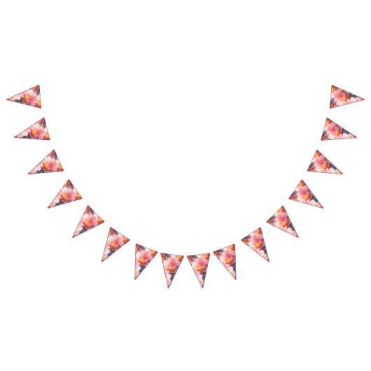 Floral bunting banner (Alle)