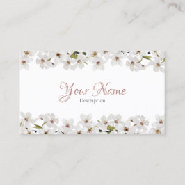 Floral Business Card - II Visitenkarte