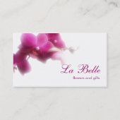 Floral Business Card Visitenkarte (Vorderseite)