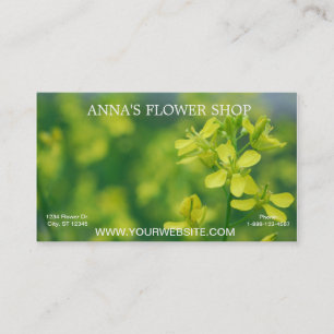 Floral Business Card Visitenkarte