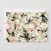 Floral Business Dankeschön Karte (Rückseite)