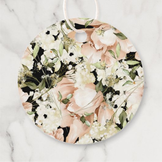 Floral Business Hang Tag Geschenkanhänger (Rückseite)