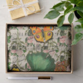 Floral Butterfly Ephemera Seidenpapier (Geschenk)