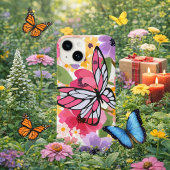 Floral Butterfly iPhone Hülle