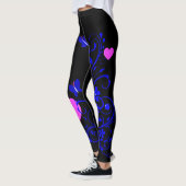 Floral Butterfly-Leggings Leggings (Links)
