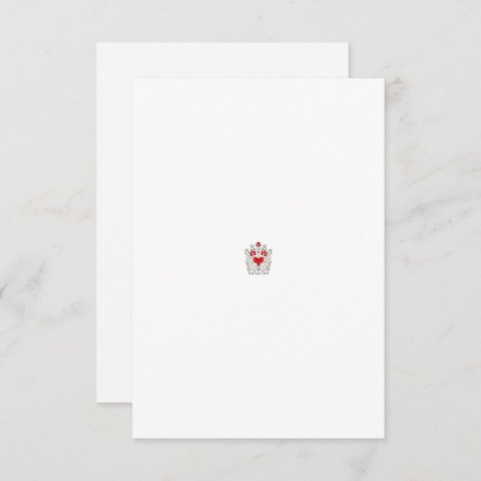 Floral Butterfly Mandala | Lila Boho Art Design Dankeskarte (Vorne/Hinten)